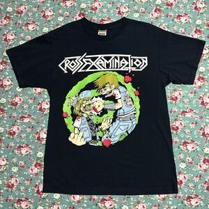 Cross Examination! Thrash/metal/punk rock! short sleeve T-shirt. Medium size! 💫